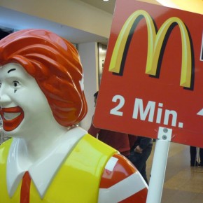 Werbefigur Ronald McDonald 