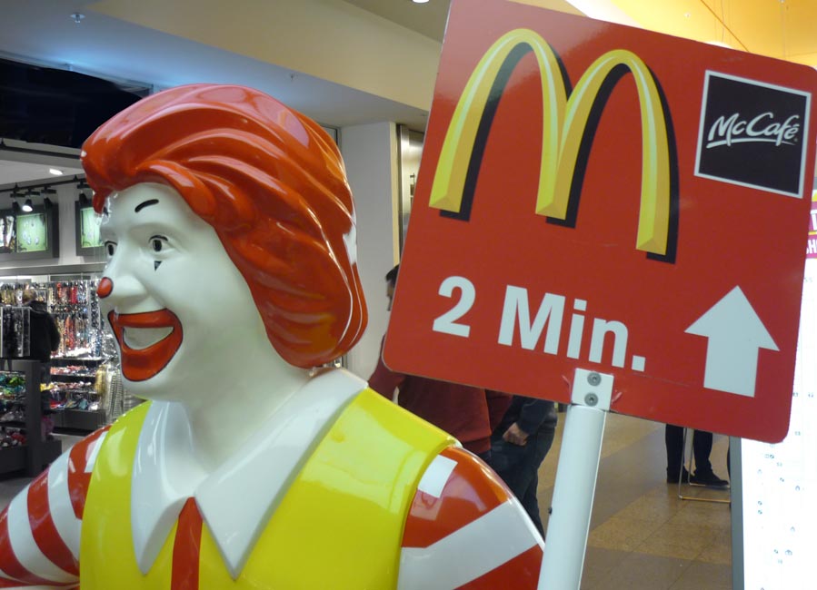 Werbefigur Ronald McDonald