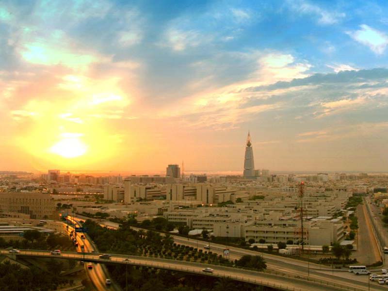 Sonnenaufgang in Riad